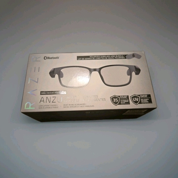 Razer Anzu Smart Glasses w/ Blue Light Filtering & Polarized Lenses - Picture 1 of 11